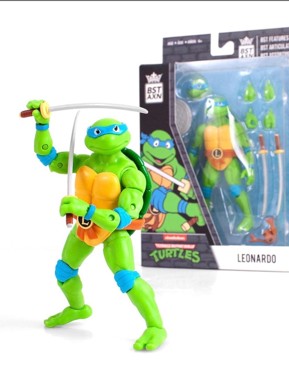 Loyal Subjects Teenage Mutant Ninja Turtles Leonardo Figure: New Factory Sealed